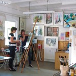 Kreativ im Atelier